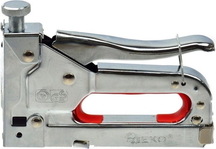 Actual product image GEKO Stapler, force regulation, staples 4-14mm