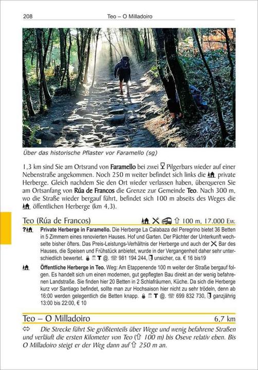Immagine prodotto Portugal Spanien: Jakobsweg Caminho Português 100000 (Tedesco, Raimund Joos, 2024)