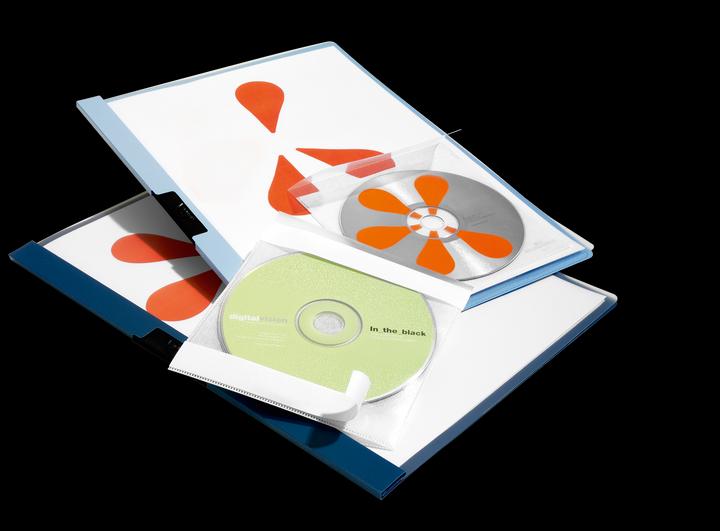 Actual product image Durable CD/DVD Sleeves Self Adhesive Set (CDs)