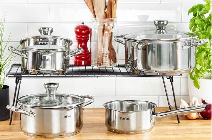 Produktbild Tefal Duetto Kochtopf (20 cm, Kochtopf, Edelstahl)
