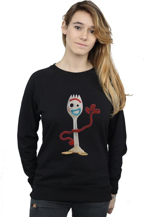 Actual product image Disney Womens/Ladies Toy Story 4 Forky Sweatshirt (S)