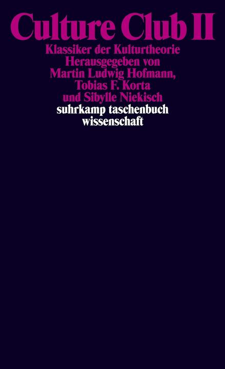Produktbild Culture Club II (Deutsch, Sibylle, Tobias/Niekisch, FKorta, 2006)