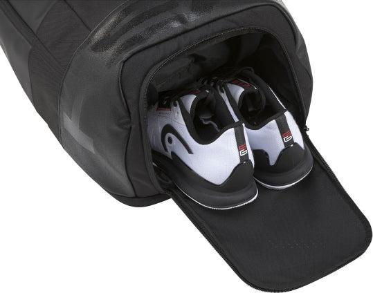Actual product image Head Alpha Sanyo Backpack Black/Black