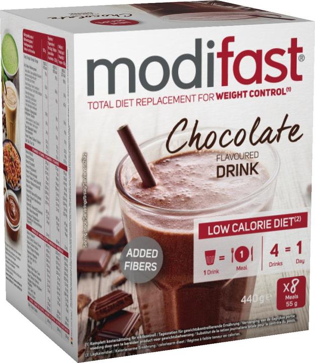 Produktbild Modifast Drink Schokolade (8 Stück, Beutel, 440 g)