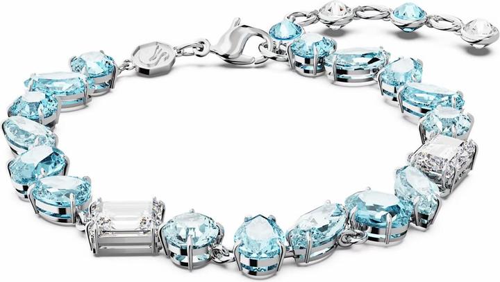 Produktbild Swarovski Gema Armband Verschiedene Schliffe Blau (Swarovski Metall)