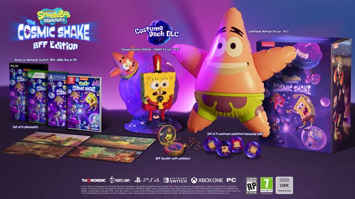 Produktbild THQ SpongeBob - Cosmic Shake SWITCH BFF Edition (Switch, DE, IT, EN, FR)