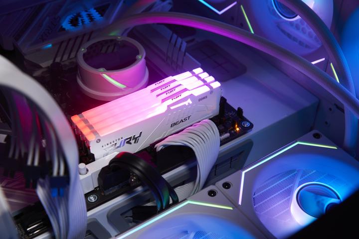 Immagine prodotto Kingston FURY Beast RGB (1 x 16GB, 6000 MHz, RAM DDR5, DIMM)