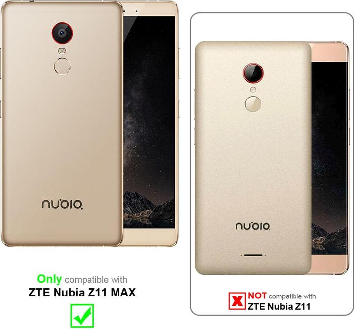Productafbeelding Cadorabo Boek Onzichtbare Magneethoes (ZTE Nubia Z11 Max)
