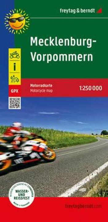 Produktbild Mecklenburg-Vorpommern, Motorradkarte 1