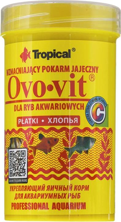 Immagine prodotto Tropical Ovo-Vit - cibo per pesci d'acquario - 100 ml/20 g (Pesce d'acquario, 100 ml)