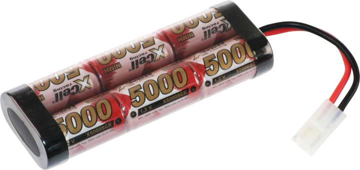 Produktbild XCell Ni-MH Akku 137692 RC-Pack, 7,2 V, 5000mAh, L2x3 (7.20 V, 5000 mAh)