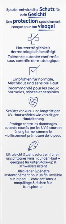 Produktbild NIVEA Sun Sun UV Face Triple Protect (Sonnencreme Gesicht, SPF 50, 40 ml, 62 g)
