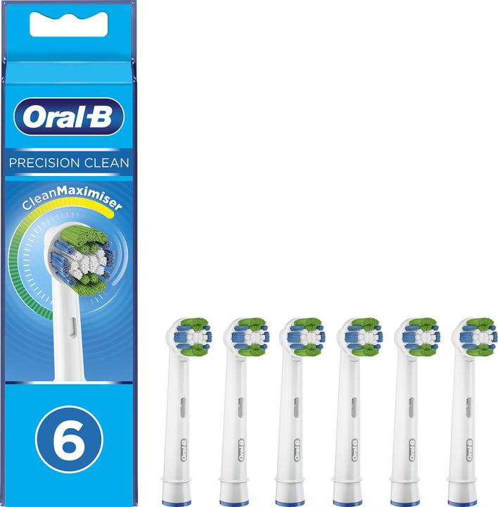 Actual product image Oral-B EB20-6CT Replacement Brush Heads 6-Pack (6 x)