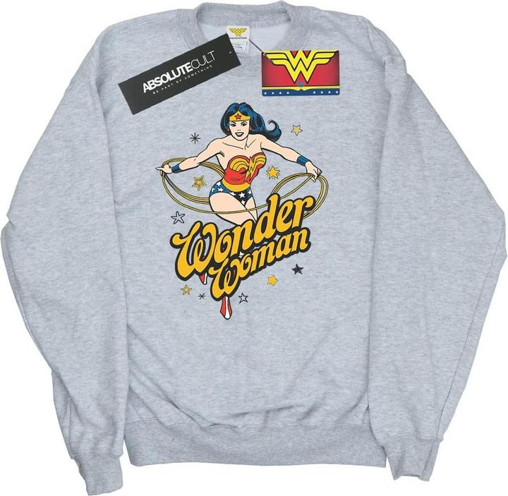 Image du produit - Sweat WONDER WOMAN STARS - Fille (128)