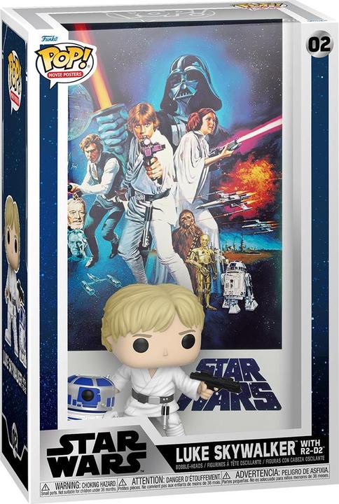 Produktbild Funko POP! Movie Poster Star Wars Luke Skywalker R2-D2 (02)