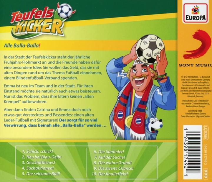 Image du produit Les Teufelskicker 93 - Tous Balla-Balla! (Allemand)
