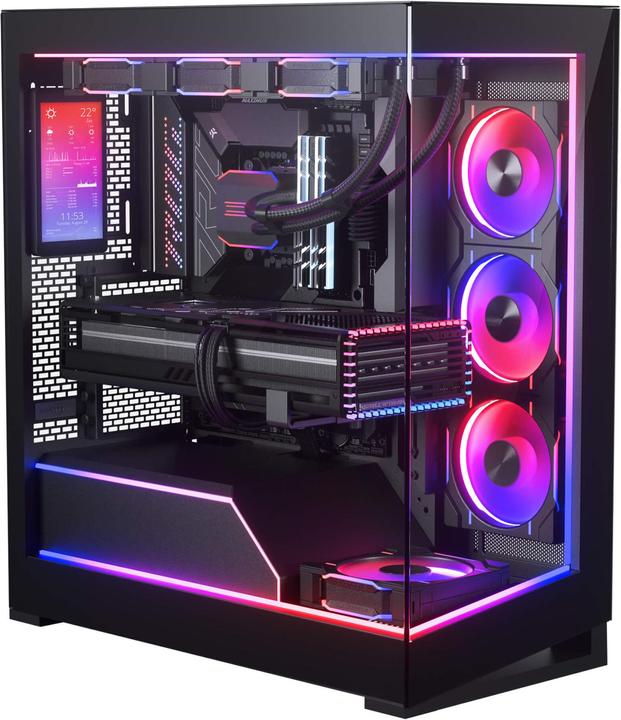 Actual product image Phanteks 5.5 inch high resolution display for housing - black