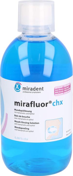 Produktbild Miradent Mirafluor CHX (500 ml, Mundspülung)
