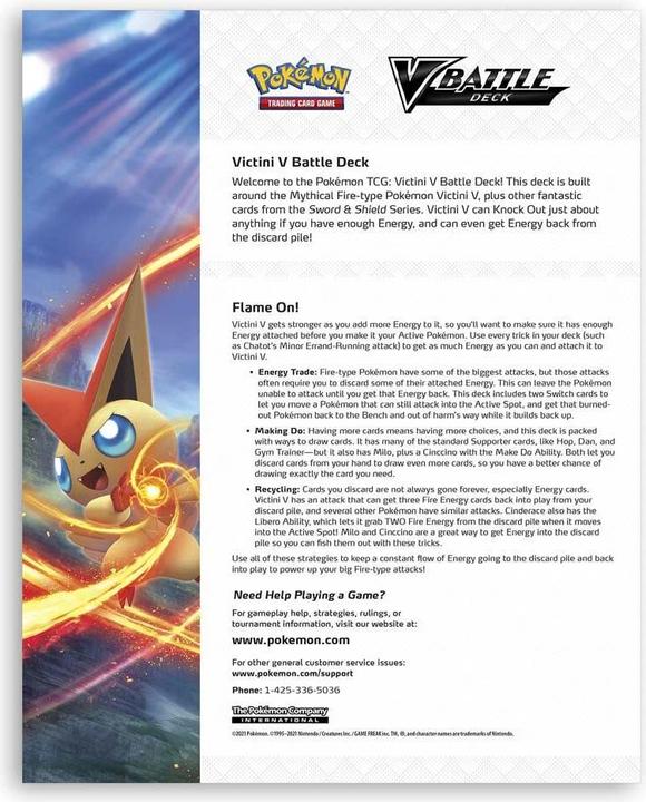 Produktbild Pokémon Vbattle Deck - Gardevoir. EN (Englisch, Deck)
