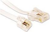 Image du produit MicroConnect RJ11-RJ45 3M M/M Blanc