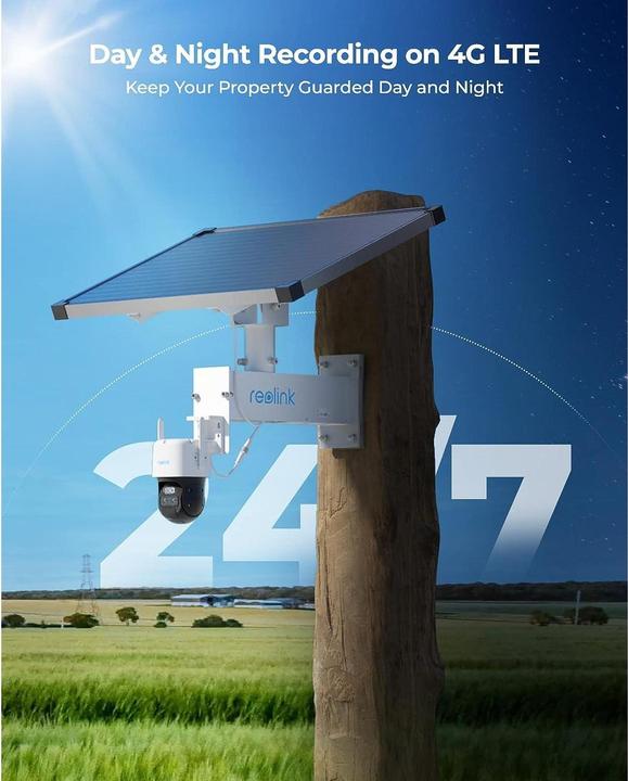 Produktbild Reolink TrackMix LTE PLUS inkl. Solarpanel (2560 x 1440 (WQHD))