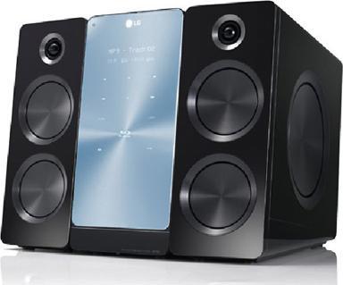 Produktbild LG FX166, 3D Bluray Hi-Fi Microsystem, USB, DLNA (CD Player)