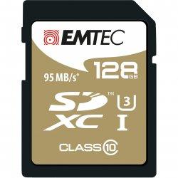 Image du produit Emtec SDHC SpeedIn (128 Go, SDXC, U3, UHS-I)