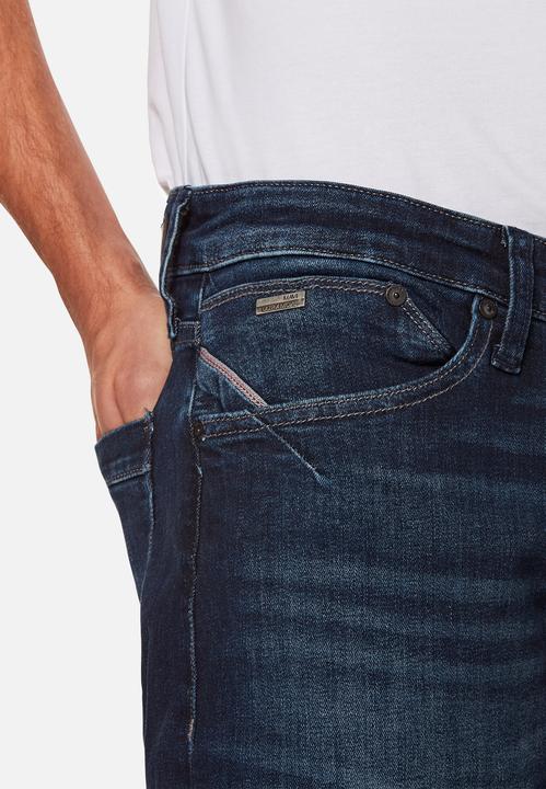Actual product image Mavi Marcus Jeans Slim Straight Fit dark brushed ultra move (W34/L34)