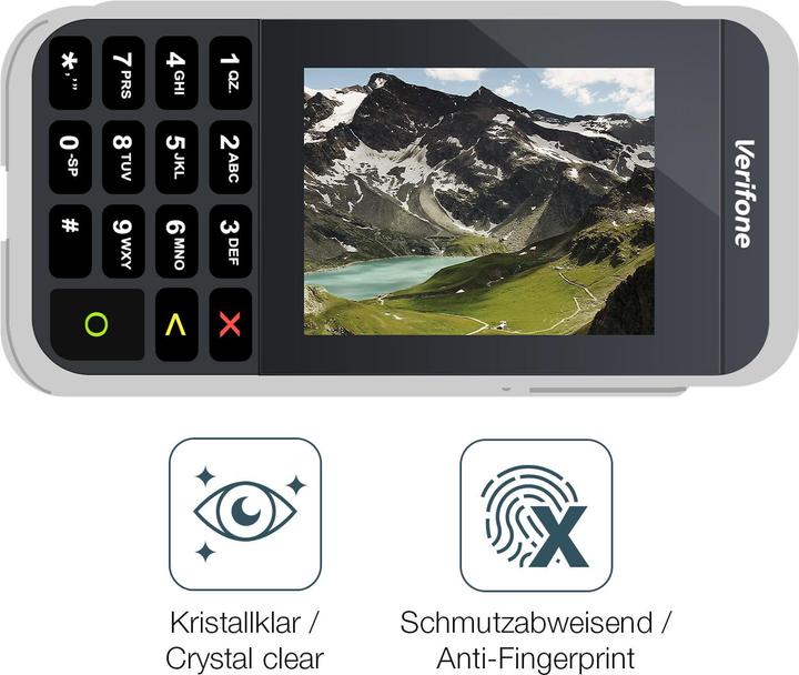 Produktbild Dipos Anti-Shock Displayschutz 9H (1 Stück, Verifone e285)