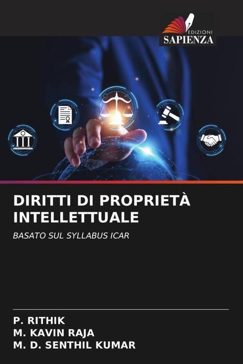 Actual product image Diritti Di Proprietà Intellettuale (P. RITHIK, M. D. SENTHIL KUMAR, M. KAVIN RAJA, 2024)