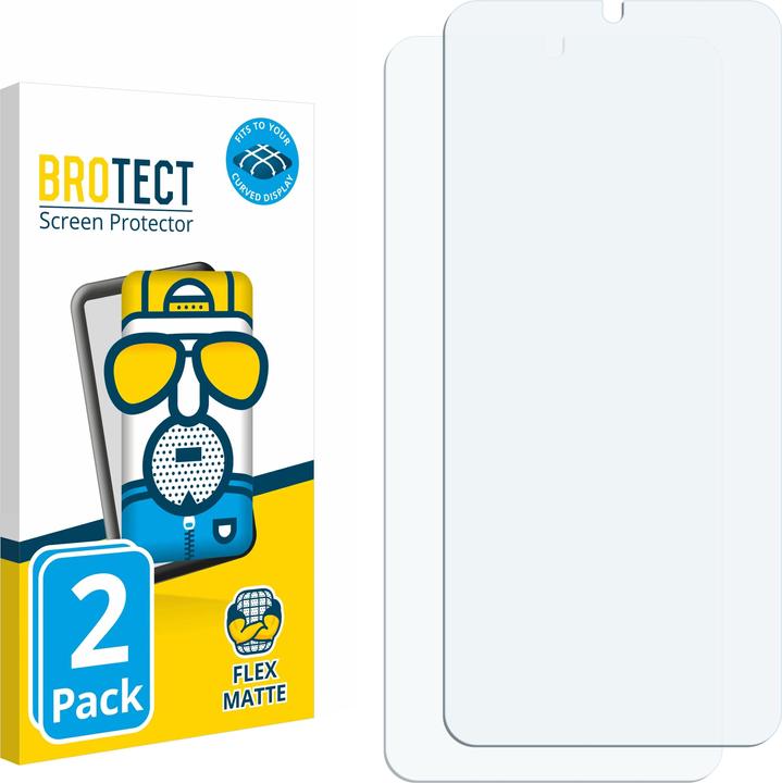 Actual product image BROTECT Fullscreen screen protector Matt anti-glare film (2 Piece, Xiaomi Redmi 13C)