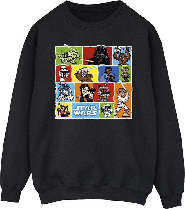 Produktbild Star Wars Comic Drawing Montage Sweatshirt (L)