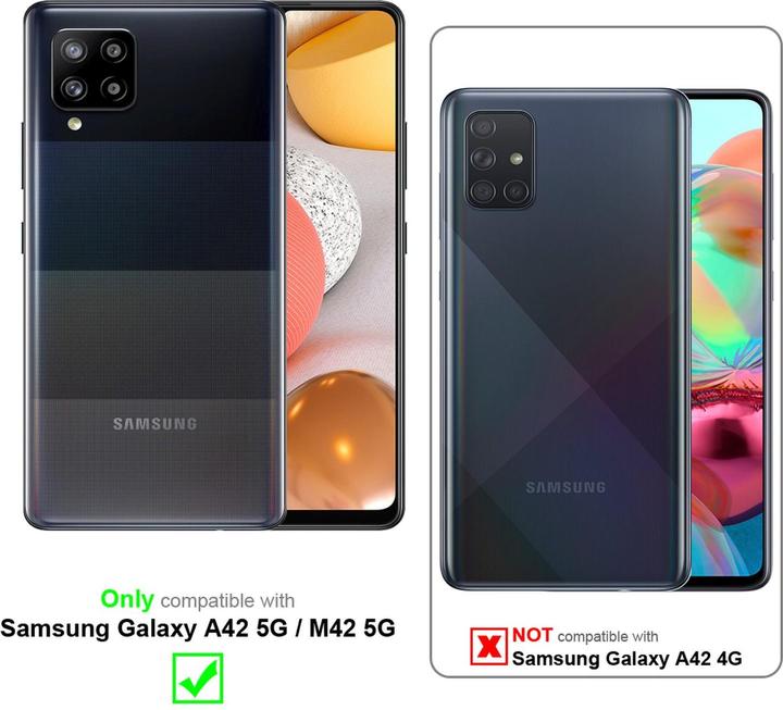 Actual product image Cadorabo Hybrid Matt Cover (Samsung Galaxy A42 5G)
