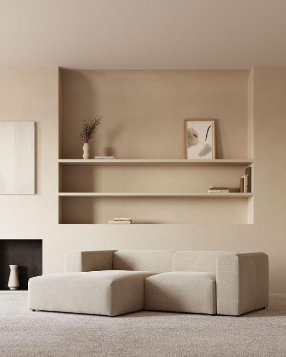 Image du produit Kave Home Blok (3 places, Canapé d'angle)