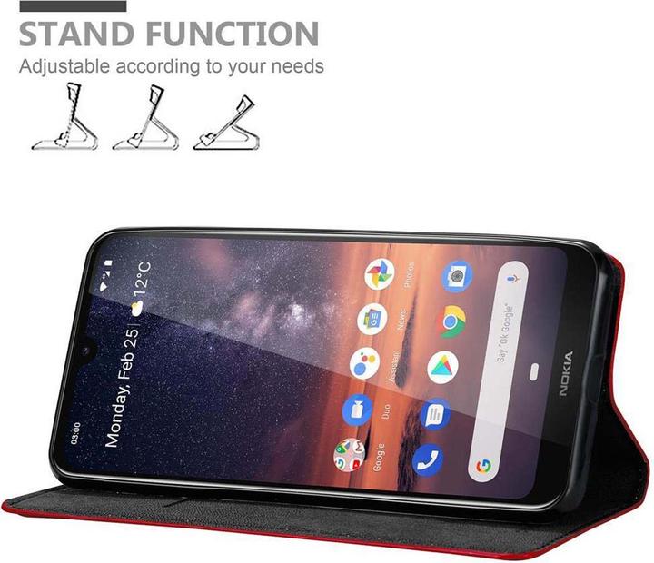 Productafbeelding Cadorabo Boek Onzichtbare Magneethoes (Nokia 3.2)