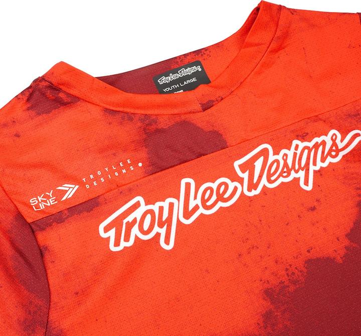 Immagine prodotto Troy Lee Designs Skyline SS Jersey, Flared, fiery red, youth L (L)