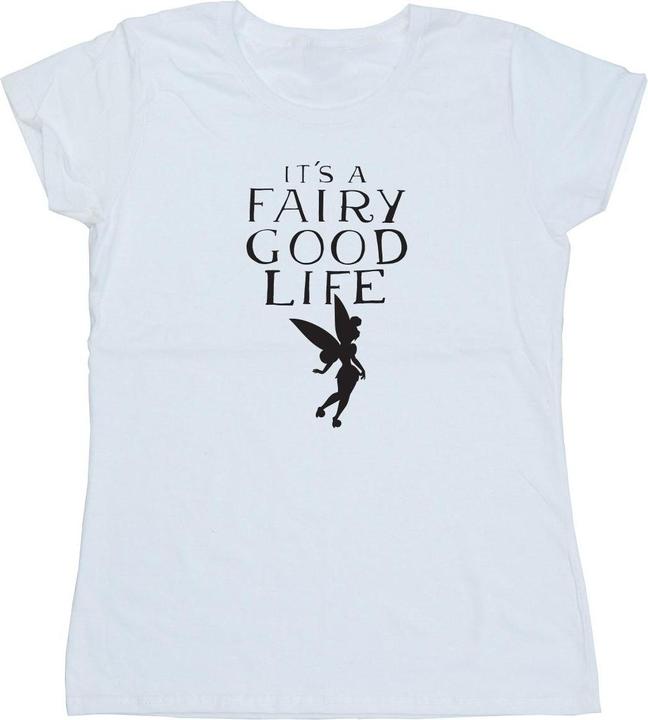 Actual product image Disney Womens/Ladies Tinkerbell Fairy Good Life Cotton T-Shirt (XL)