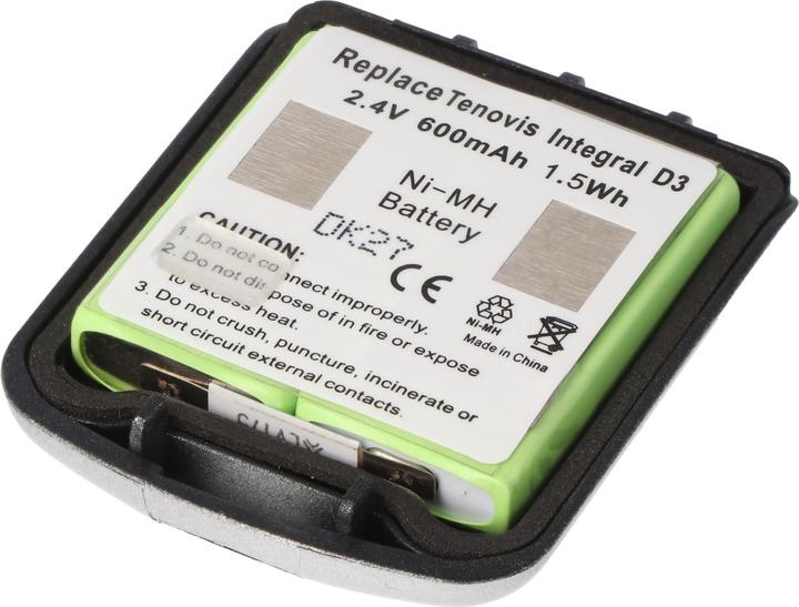 Actual product image Tenovis Battery Integral D3 Mobile with housing