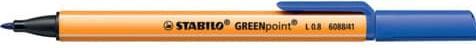 Immagine prodotto STABILO Pennarello ecologico GREENpoint (Rosso, Nero, Verde, Blu, 4 x)
