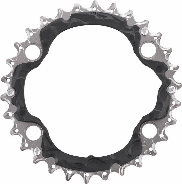 Actual product image Shimano Deore XT FC-M8000 chainring 3-speed (30)
