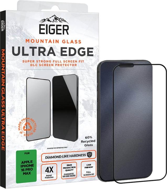 Immagine prodotto Eiger Mountain Glass Ultra Edge (1 Pezzo/i, Apple iPhone 16 Pro Max)