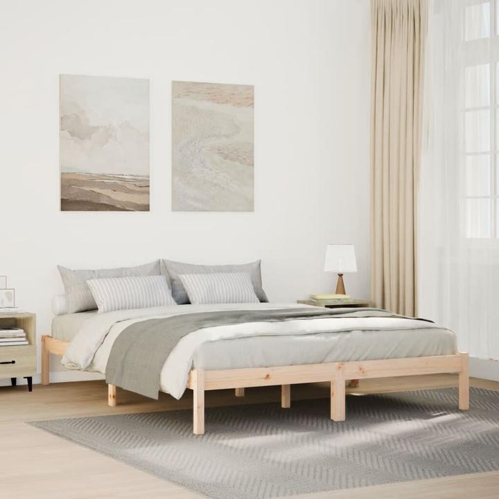 Produktbild VidaXL Bett Extra Lang ohne Matratze 160x220 (160 x 220 cm)