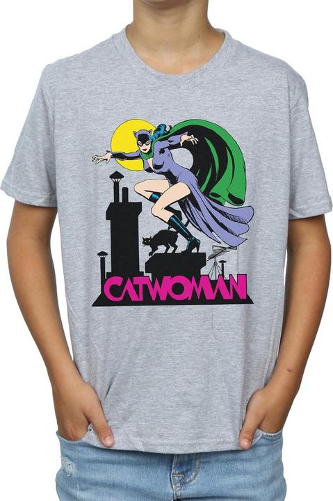Produktbild Catwoman Text Logo TShirt Jungen (152, 158)