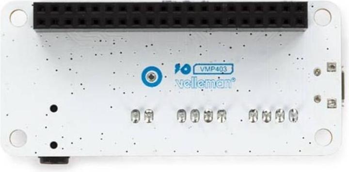 Actual product image Whadda Sound card ReSpeaker 2-Mics Pi HAT