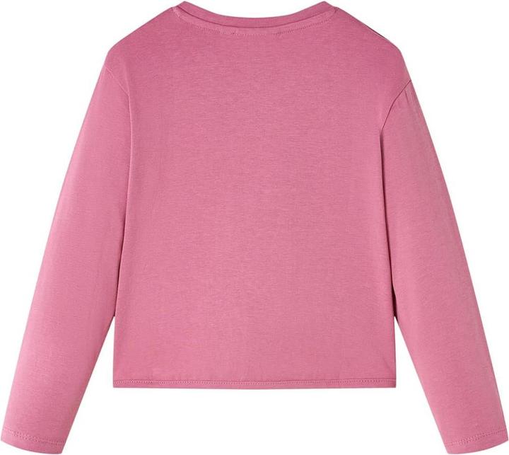 Produktbild VidaXL Kinder-Langarmshirt Himbeerrosa 104,Material: 95 (104)