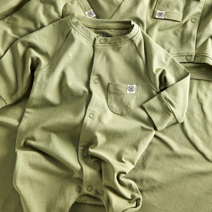 Image du produit Cloby Combinaison grenouillère UPF + Olive Green (62, 63, 64, 65, 66, 68)
