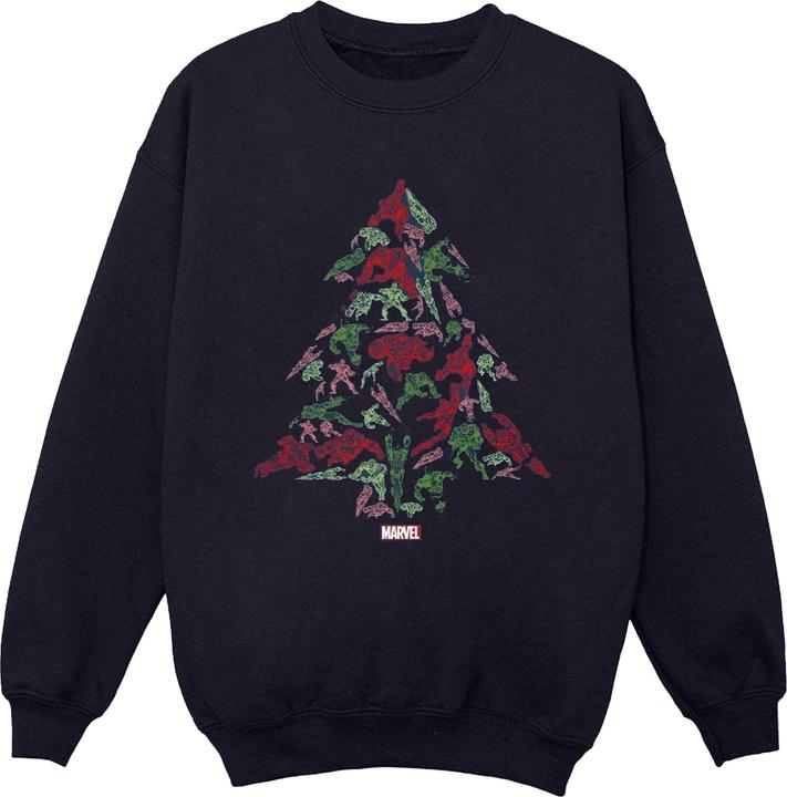Immagine prodotto Avengers Christmas Tree Felpa Ragazzi (128)