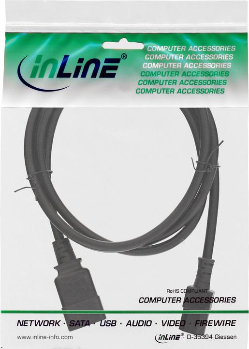 Produktbild InLine Netz Adapterkabel (2 m)