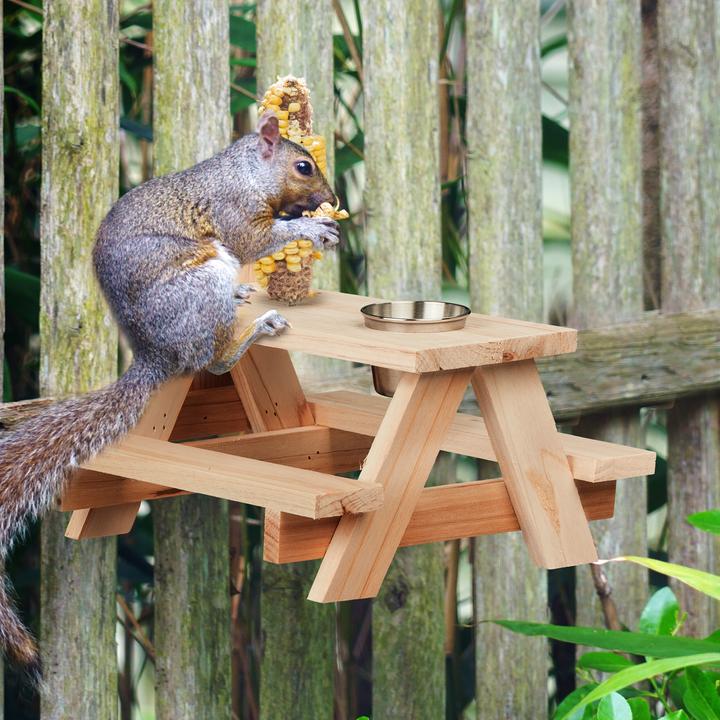Actual product image Relaxdays Squirrel table