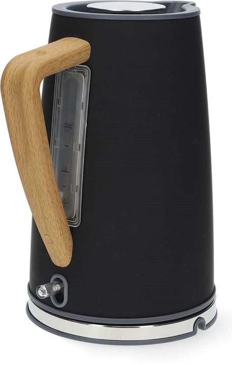 Produktbild Nedis Wasserkocher | 1.7 l | Soft-Touch | Schwarz | Um 360 Grad drehbar | Verdecktes Heizelement | S (1.70 l)